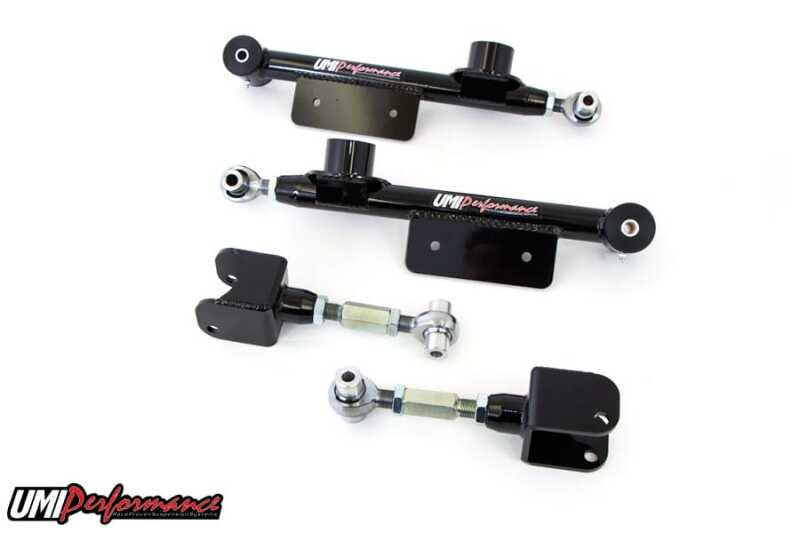 Ford Mustang Control Arm Kit - UMI Performance - Upper & Lower Adjustable - `99-`04